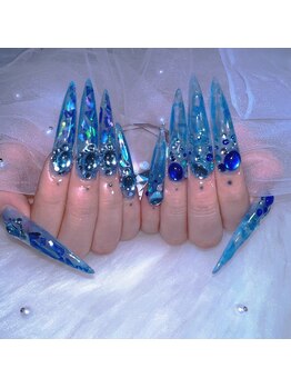 ネイルサロン ヴェルニ(NAIL SALON VERNIS)/ #ガラスネイル#シェルネイル