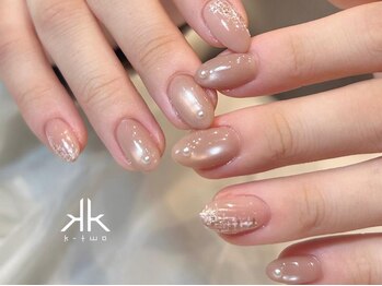 ケーツーネイル(k-two nail)/11月monthly/ツイード(みな)