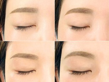 アンドミー 月島店(and me.)の写真/一人ひとりの骨格に合わせた「似合う眉」をご提案。毎朝のメイクがもっと楽しく