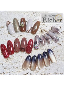 エスフィーネイルサロン リシェル(Esfy nailsalon Richer)/2026年2月 トレンドアート