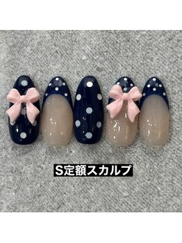 エルス(ELS)/ドット×フレンチ×リボン