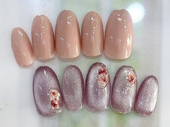 ティーエヌ 大船店/アシンメトリーネイル☆7700円