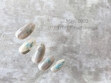 スリー(THREE)/May 2023/nail design