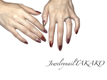 大人のマグネットネイル