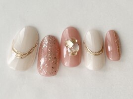 肌馴染みピンクニュアンス