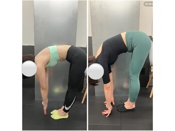 W2 馬車道/柔軟性向上ビフォーアフター♪