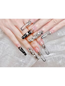 長さ出しのできるサロン