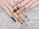 ココロ ネイル(Kokoro Nail)の写真/大人気★チップ長さだしワンカラー/ラメグラ＋10個ストーンor2個大きいパーツ⇒7980円