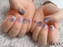 マグネット　チーク　ネイビー