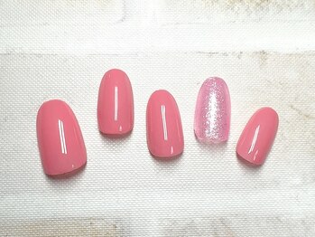 元気にピンク♪