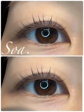 ソア 梅田店(Soa.)/潤いまつげパーマ