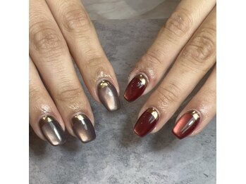 アース コアフュールボーテ 龍ヶ崎店(EARTH coiffure beaute)/マグネットネイル