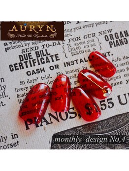 アウリン(AURYN)/9月限定monthly design No,4