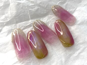 ビューティーサロン ハル(beauty salon haru)/【nudie cheek】