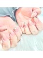 アンドラッシュネイル(&Lash nail)&nbsp;シンプルコースのデザイン☆肌馴染み良く可愛い！