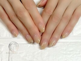 グラデーションスキニーフレンチ