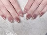 《チップ長さだし》定額シンプルアート ¥8980
