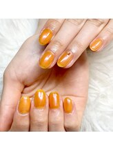 マイオティック ネイル(miotic nail)/シアーオレンジオーロラ