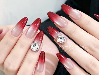 トゥートゥー(TOUTOU)/赤カラーグラxマグネット