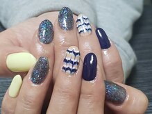 カフェ サロン ジュモ(Cafe salon Jumo)の雰囲気（【冬ネイル】冬の夜空を演出　カラーチェンジOK）