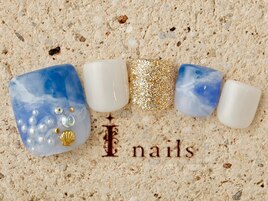 海ネイルサマーFOOT8480円