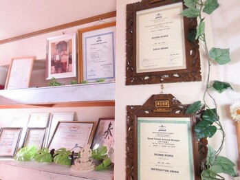 バリティック かなで(BALITIC かなで)/インストラクター資格保有