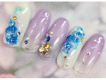 ネイルサロン マハロ(Nail salon MaHaLo)/新規付替オフ込☆ハンド¥7950