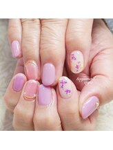 たゆ ネイル(たゆnail)/フラワーネイル☆春ネイル