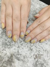 プライベート ネイルサロン マーマ(murmur)/ミモザ風デザイン