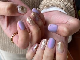 <ハンド>デザインシンプルネイル