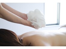 ハヌル/背中泡ほぐし