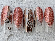 フリークネイル(FREAK Nail)/ホイルmixラメクリア ¥6500