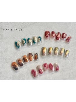 ショートネイルデザインが豊富