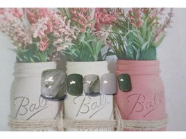 カーキでカジュアルな足元♪