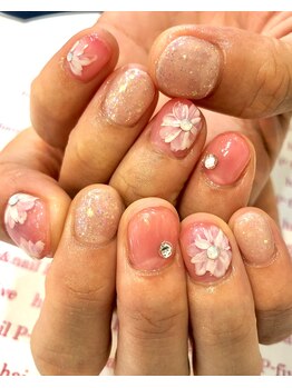 ヘアアンドネイル ピーファイブ(P-five)/キュート♪なサマーネイル☆