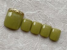 アバーブザビューティーアイランド 吉祥寺店(Above the beauty island)/シンプルフットネイル¥9200