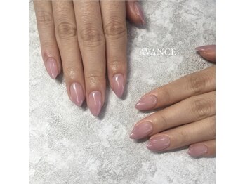 アヴァンセ(AVANCE)/ヌーディーグラデーションネイル
