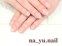ナユネイル(na_yu.nail)/自爪風クリアネイル 95/95