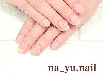 ナユネイル(na_yu.nail)/自爪風クリアネイル 95/95