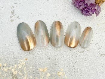 ビオトーププラス 銀座本店(bio tope+)/ニュアンスネイル銀座フィルイン