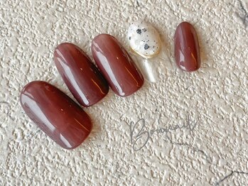 ネイルアンドアイラッシュ ボネール 銀座店(lash Bounail)/ブラウン 秋 ミラー