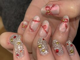 クリスマスネイル