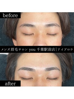 ユー 千葉駅前店(you)/メンズ眉毛/メンズ眉/千葉駅