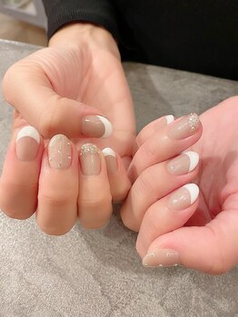 サロンビー(Salon B)/フレンチネイル　¥13.200