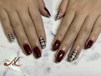 ナップ ラバーズ(Nap Lovers)/チェックネイル