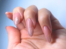 リュールネイル(lueur nail)/美フォルムラメグラデーション