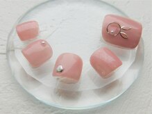 ネイルクリニック(NAIL CLINIC)/フットジェルネイル/夏/デザイン