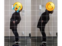ナオル整体 西川口院(NAORU整体)/お客様のbefore/after　後屈動作