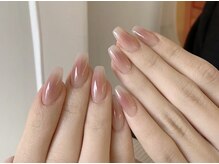 クイーンネイル 新宿(Queen nail)/チークネイル/オーロラネイル