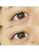 リムル バイ グリッター(RIMURU by GLITTER)/まつ毛エクステ　ブラウン